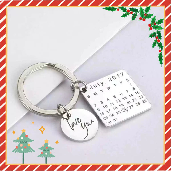 Personalized "I Love You" Keychain