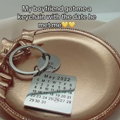 Personalized "I Love You" Keychain
